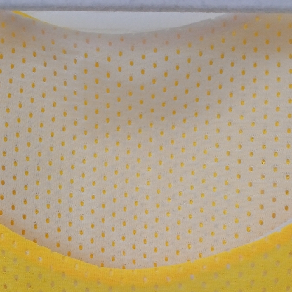 Bright Yellow Hampton Beach Net Crop Top One Size - Picture 6 of 13